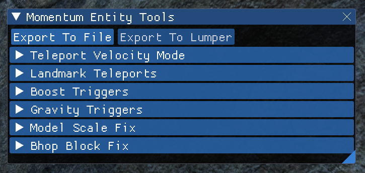 Entity Tools Example
